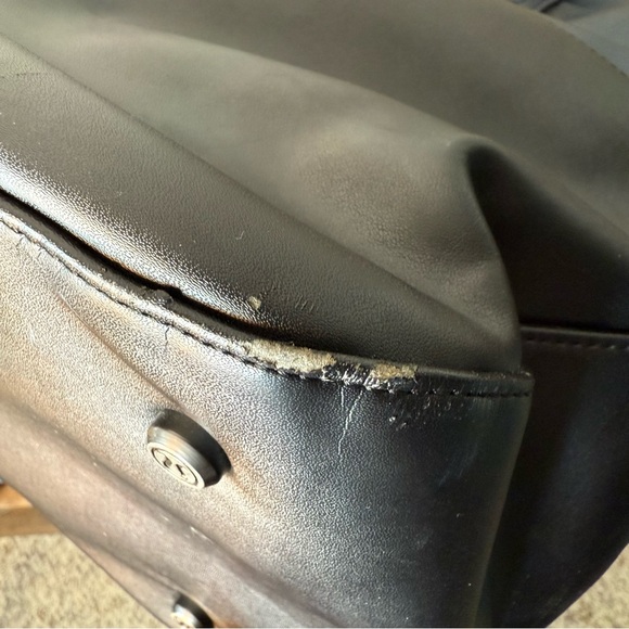 LULULEMON Happy Hatha Hour Gym Bag Yoga Inkwell Navy Blue Black Zipper Bowling - Picture 12 of 16